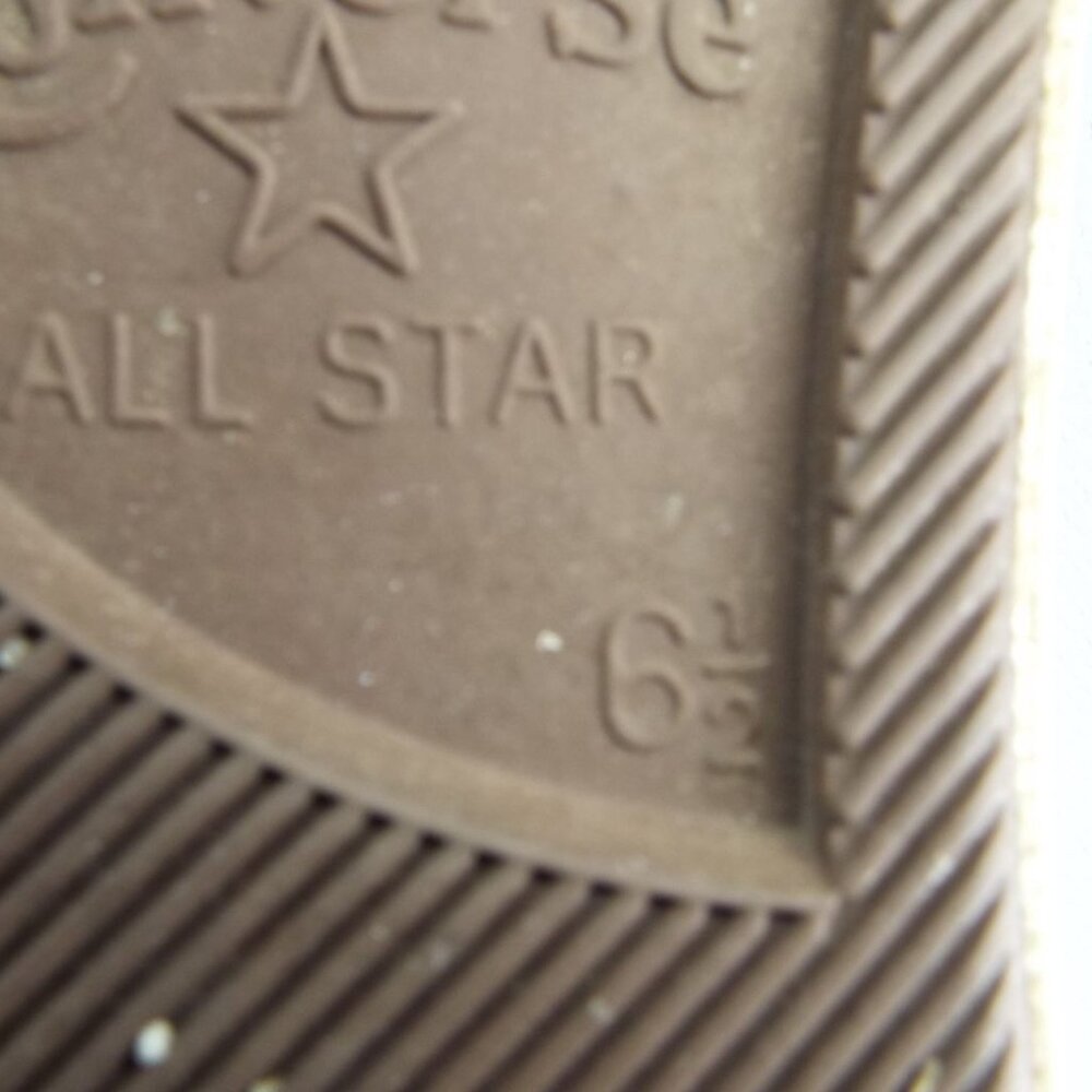 Converse Chuck Taylor All Star Men's Mustard Suede Low Top Sneakers - Picture 10 of 10